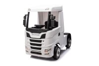 Kinderfahrzeug SCANIA R Series 4 Motoren - weiß