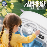 Kinderfahrzeug VW-Bus, 2 Motoren, blau