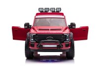 Kinderfahrzeug Ford Super Duty - rot - 24V-Version