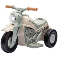 Kinder Elektro-Motorrad, 6V Kindermotorrad mit Musik, Blasen 2,5-3 km/h, für 2-5 Jahre Kinder