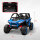 Kinderauto Elektro-UTV, 5-7 km/h, 2-Sitzer, Fernbedienung, Musik, Lichter, 1h Fahrtdauer, Blau