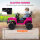 Kinder Elektroauto 12V Kinderauto Elektrisch mit 2,4 GHz Fernbedienung 2 Motor Hupe LED Musik für 3-8 Jahre Rosa