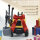 Sitzbagger Aufsitzbagger mit Schaufel Lenkrad drehbar Aufbau verstellbar Rückenlehne für Kinder 1,5-3 Jahre gelb