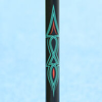 Pro Stunt-Scooter, Tretroller für Freestyle Tricks, Aluminium, Metall, Kunstleder, für Kinder und Erwachsene, Grün