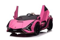 Kinderfahrzeug Lamborghini SIAN 2 Sitzer - pink
