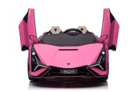 Kinderfahrzeug Lamborghini SIAN 2 Sitzer - pink