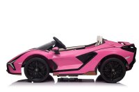Kinderfahrzeug Lamborghini SIAN 2 Sitzer - pink