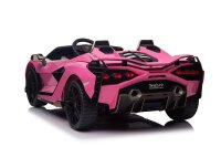 Kinderfahrzeug Lamborghini SIAN 2 Sitzer - pink