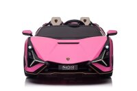 Kinderfahrzeug Lamborghini SIAN 2 Sitzer - pink