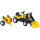Kinderradlader, steuerbarer Frontlader, ab 3 Jahren, Pedalantrieb, Gelb/Schwarz