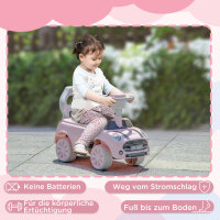 Rutschauto für Kinder, Kippschutz, Hupe, rutschfester Sitz, für 1,5-3 Jahre, bis 25 kg, Rosa
