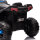 Elektro-Kinderquad, Licht & Musik, Federung, 5 km/h, 50 Min. Fahrzeit, für 3-5 Jahre, Blau