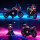 Elektro-Motorrad für Kinder von 18-36 Monaten, Aufsitz-Fahrzeug, Hilfsräder, Lichter, Musik, Kunststoff, Stahl, rot