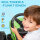 Elektrischen Kinderauto, Kinder-Traktor, inkl. Eltern-Fernbedienung, max. Geschwindigkeit von 6 km/h;, Grün + Schwarz
