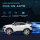 Elektro Kinderauto 12V Elektrofahrzeug Audi E-tron Elektroauto mit Fernbedienung, Sicherheitsgurt, Musik (MP3/USB/TF), Kinderfahrzeug für Kinder 3-5 Jahre, 3-5 km/h, Weiß