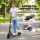 Cityroller Aluminium Höhenverstellbar & Klappbar Scooter mit 200 mm PU-Räder ABEC-7 Kugellager Dual-Bremssystem