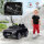 Elektro-Kinderauto, 12V Audi Q8, 3-5 km/h, Fernsteuerung, Scheinwerfer, Musik, Schwarz