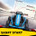 24V Elektro-Go-Kart zum Fahren und Driften, Nylon-Reifen, Sicherheitsgurt, Hupe, Musik für 8-12 Jahre Blau