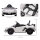 Elektro-Kinderauto, lizenzierter Lamborghini Aventador, Flügeltüren, Musik, Hupe, für 3-5 Jahre, Weiß
