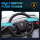 Elektro-Kinderauto, lizenzierter Lamborghini Aventador, Flügeltüren, Musik, Hupe, für 3-5 Jahre, Weiß