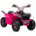 Elektro-Kinderquad, 2,5 km/h, Vorwärts- & Rückwärtsgang, für 18-36 Monate, Rosa