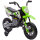 Elektro-Motorrad für Kinder, 12V Kindermotorrad mit Musik, Kinderfahrzeug mit Trainingsrädern, 3-6 Jahre, Grün