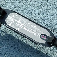 Roller Kinder Scooter mit verstellbaren Griffen klappbarer Kinderroller für Kinder 6-12 Jahre 94 x 36 x 88-103cm Schwarz