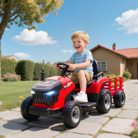 Kindertraktor, Aufsitz-Traktor mit Fernbedienung,...