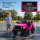 Kinder Elektroauto 12V Elektro Kinderauto mit Fernbedienung 2 Motor LED Hupe für Kinder von 3-6 Jahren 100x65x72 cm Rosa