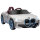 Kinderauto, aufladbarer Akku, 3-5 km/h, mit Fernbedienung, Multimedia-Player, weiß