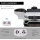 Kinderfahrzeug 12V Mercedes-Benz AMG GLC63S COUPE lizenzierter Elektroauto mit Fernbedienung Sicherheitsgurt  2 x 35W Motoren MP337-60 Monate Weiß 115 x 70 x 55 cm