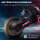 Elektro-Motorrad für Kinder, 24V Kindermotorrad mit Hupe, Leuchte, mit Drehgriff-Gashebel, 8-16 km/h, 8-12 Jahre, Rosa