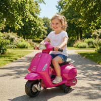 Elektro Motorrad Kinder Vespa 6V Elektromotorrad mit...