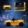 Elektro Kinderauto BMW M4, Sound & Licht, 3-5 km/h, inkl. Fernsteuerung, für 3-5 Jahre, Gelb