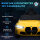 Elektro Kinderauto BMW M4, Sound & Licht, 3-5 km/h, inkl. Fernsteuerung, für 3-5 Jahre, Gelb