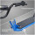 Kinderroller mit Hinterbremse Kickscooter 12 Zoll Tretroller Roller Scooter Cityroller für Kinder Kickboard Höhenverstellbar Stahl EVA Blau 120 x 52 x 80-88 cm