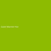 Guter Marmor-Hut