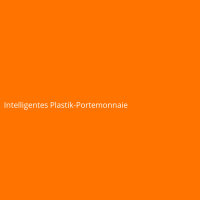 Intelligentes Plastik-Portemonnaie