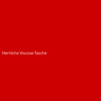 Herrliche Viscose-Tasche