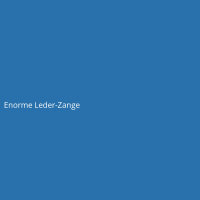 Enorme Leder-Zange