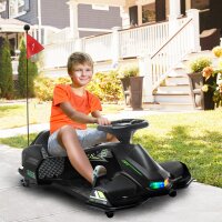 Elektrisches Go-Kart für Kinder, Gummiräder,...