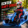Elektro Go-Kart für Kinder 3-5km/h Gokart mit 2-Fach verstellbarem Geschwindigkeit, Sicherheitsgurt, EVA-Räder für 3-8