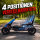 Elektro Go-Kart für Kinder 3-5km/h Gokart mit 2-Fach verstellbarem Geschwindigkeit, Sicherheitsgurt, EVA-Räder für 3-8