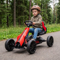 Elektro Go-Kart für Kinder 3-5km/h Gokart mit 2-Fach...