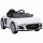 Kinder Elektroauto 12V Kinderauto mit Fernbedienung Lithium-Akku 2 Motor Sanftanlauf Hinterradfederung Weiß