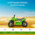 Kinder Quad Elektro 6V Kinderquad mit Vorwärts-, Rückwärtsfunktion für Kinder 1,5-3 Jahre bis 20 kg Grün