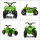 Kinder Quad Elektro 6V Kinderquad mit Vorwärts-, Rückwärtsfunktion für Kinder 1,5-3 Jahre bis 20 kg Grün