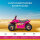 Kinder Quad Elektro 6V Kinderquad mit Vorwärts-, Rückwärtsfunktion für Kinder 1,5-3 Jahre bis 20 kg Rosa