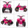 Kinder Quad Elektro 6V Kinderquad mit Vorwärts-, Rückwärtsfunktion für Kinder 1,5-3 Jahre bis 20 kg Rosa