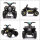 Kinder Quad Elektro 6V Kinderquad mit Vorwärts-, Rückwärtsfunktion für Kinder 1,5-3 Jahre bis 20 kg Schwarz